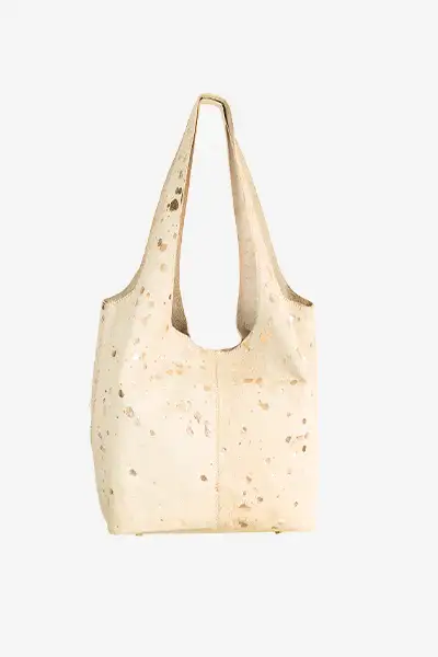 Essential Tote Bag Marfil Gold